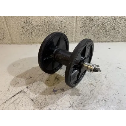 Vendehjul med aksling