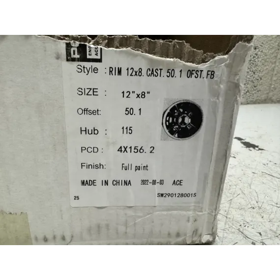 Pro Armor 12x8 felg