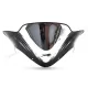 5639-133 Arctic Cat Low Windshield - Chrome / Black