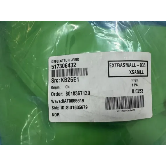 Vindskjerm Ski Doo G4 gul